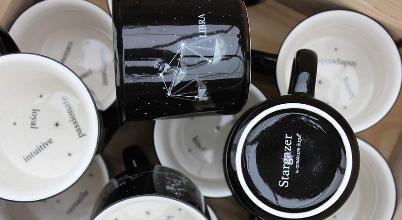 Creature Cups TAURUS Ceramic Mugs - 13.5 oz Coffee & Tea Mug, Astrology Horoscope Cups with Personality Traits Revealed Inside, April & May Birthday Constellation and Zodiac Sign Drinkware - Image 4